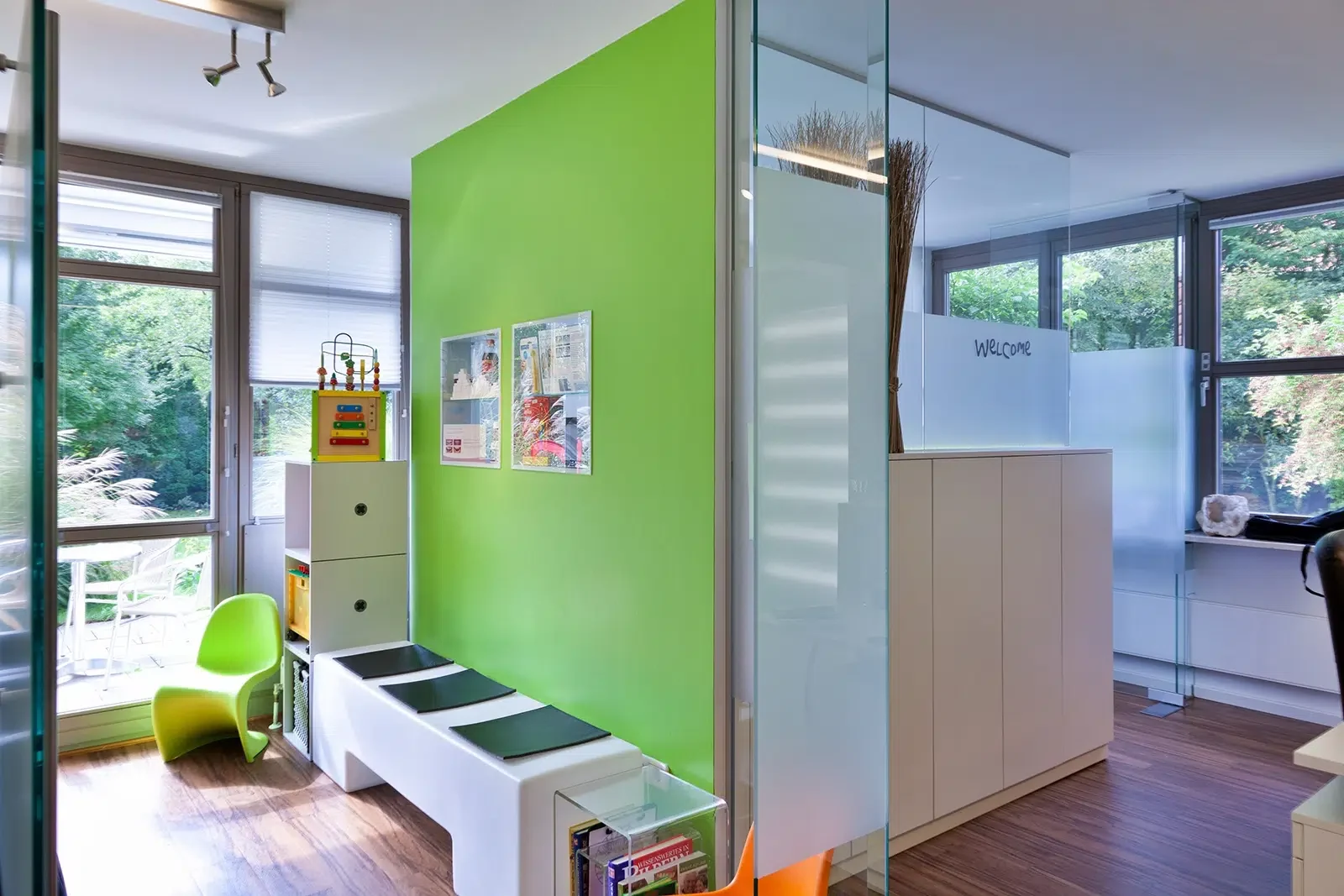 Commercial painting project management of this medical centre foyer and consulting rooms on the Central Coast, NSW